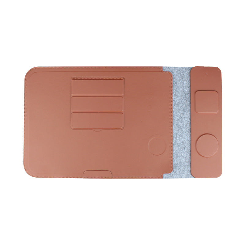 Wireless charging computer liner bag notebook liner bag for Apple Xiaomi Huawei 13-16 inch mobile phone