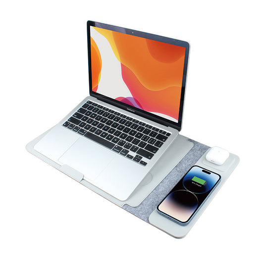 Wireless charging computer liner bag notebook liner bag for Apple Xiaomi Huawei 13-16 inch mobile phone