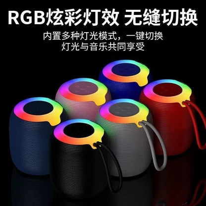 USB Large Audio Subwoofer Bluetooth Speaker Outdoor Portable High Volume Home Desktop Mini Speaker