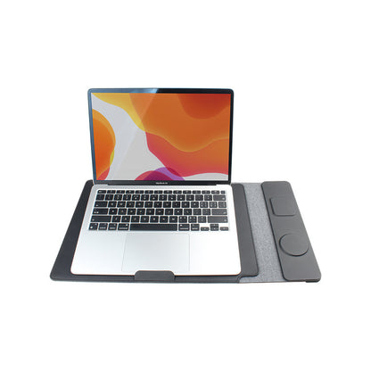 Wireless Charger Computer Bag Dual Charge Fashionable Apple Notebook Bag 15-16 Inch High Color Value Women's Handbag PU