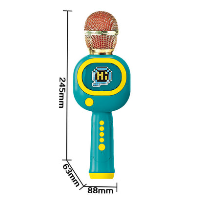Microphone Microphone Audio Integrated Singing Home Karaoke Speaker Home Ktv Bluetooth Wireless Kidsren's Singing Toy