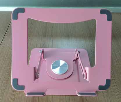 360-degree rotating folding computer notebook stand desktop lifting portable heat dissipation base notebook metal stand