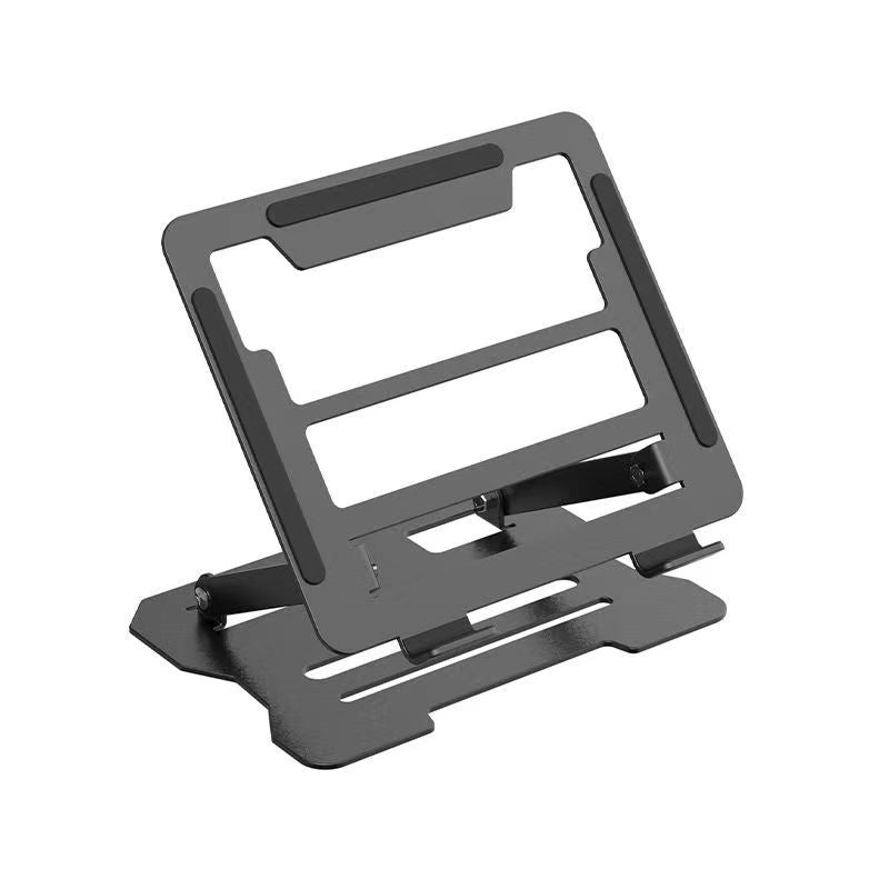 Metal Laptop Bracket Computer Bracket Steel Gold Lifting Portable Elevator Rack Base Folding Heat Rack