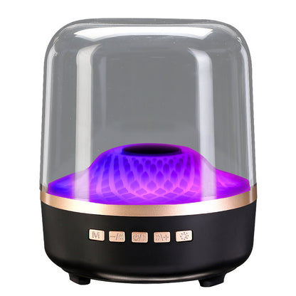Fully Certified Cross-Border Popular V7 Harman Glass 4 Subwoofer Desktop Rgb Mini Card Wireless Bluetooth Speaker