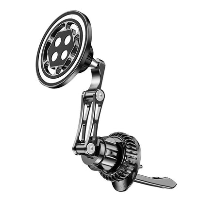 Magsafe Magnetic Mobile Phone Strong Magnetic Car Holder Telescopic Snap-On Car Air Outlet Navigation Holder Wholesale