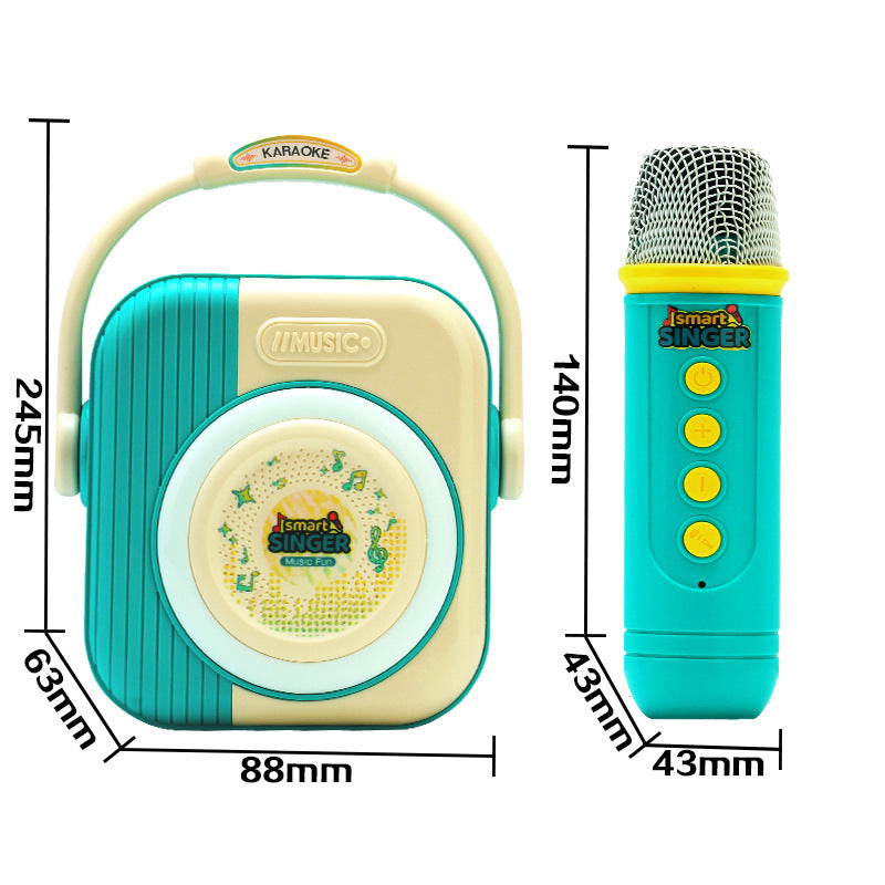 Microphone Microphone Audio Integrated Singing Home Karaoke Speaker Home Ktv Bluetooth Wireless Kidsren's Singing Toy