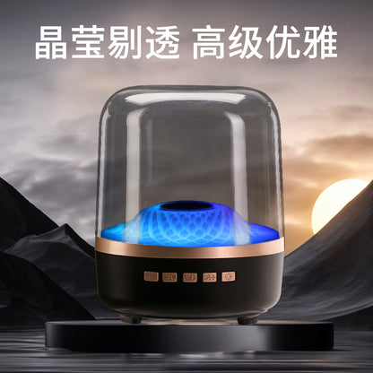 Fully Certified Cross-Border Popular V7 Harman Glass 4 Subwoofer Desktop Rgb Mini Card Wireless Bluetooth Speaker
