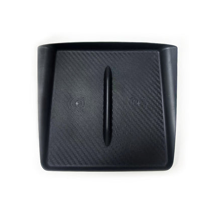 Suitable for Tesla's New Version Model Y3 Juniper Wireless Charging Silicone Pad, Anti-Slip and Dustproof Protective Pad